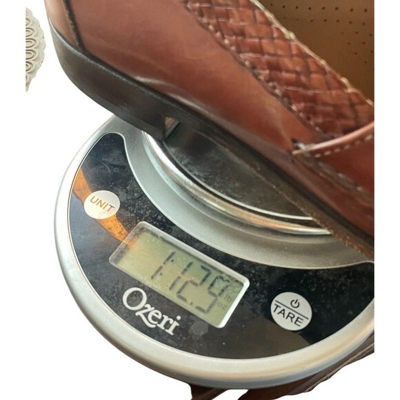 Allen Edmonds Maxfield Men's 10 D Brown Leather Tassel Loafers Dress Shoes 47716 - Picture 13 of 13